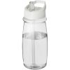 Bidon H2O Pulse o pojemności 600 ml z wieczkiem z dzióbkiem P069715C przezroczysty / biały