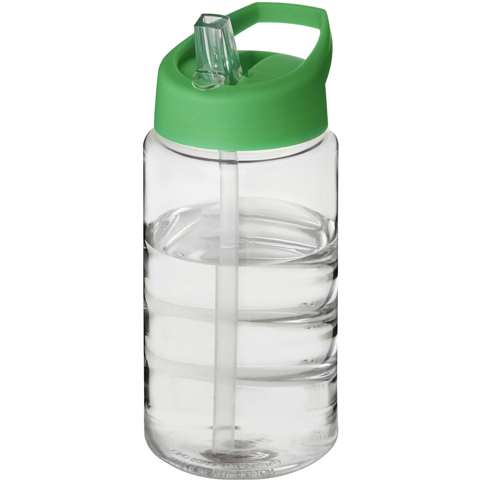 Bidon H2O Bop o pojemności 500 ml z wieczkiem z dzióbkiem P069725C przezroczysty / zielony
