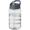 Bidon H2O Bop o pojemności 500 ml z wieczkiem z dzióbkiem P069725C przezroczysty / szary sztormowy