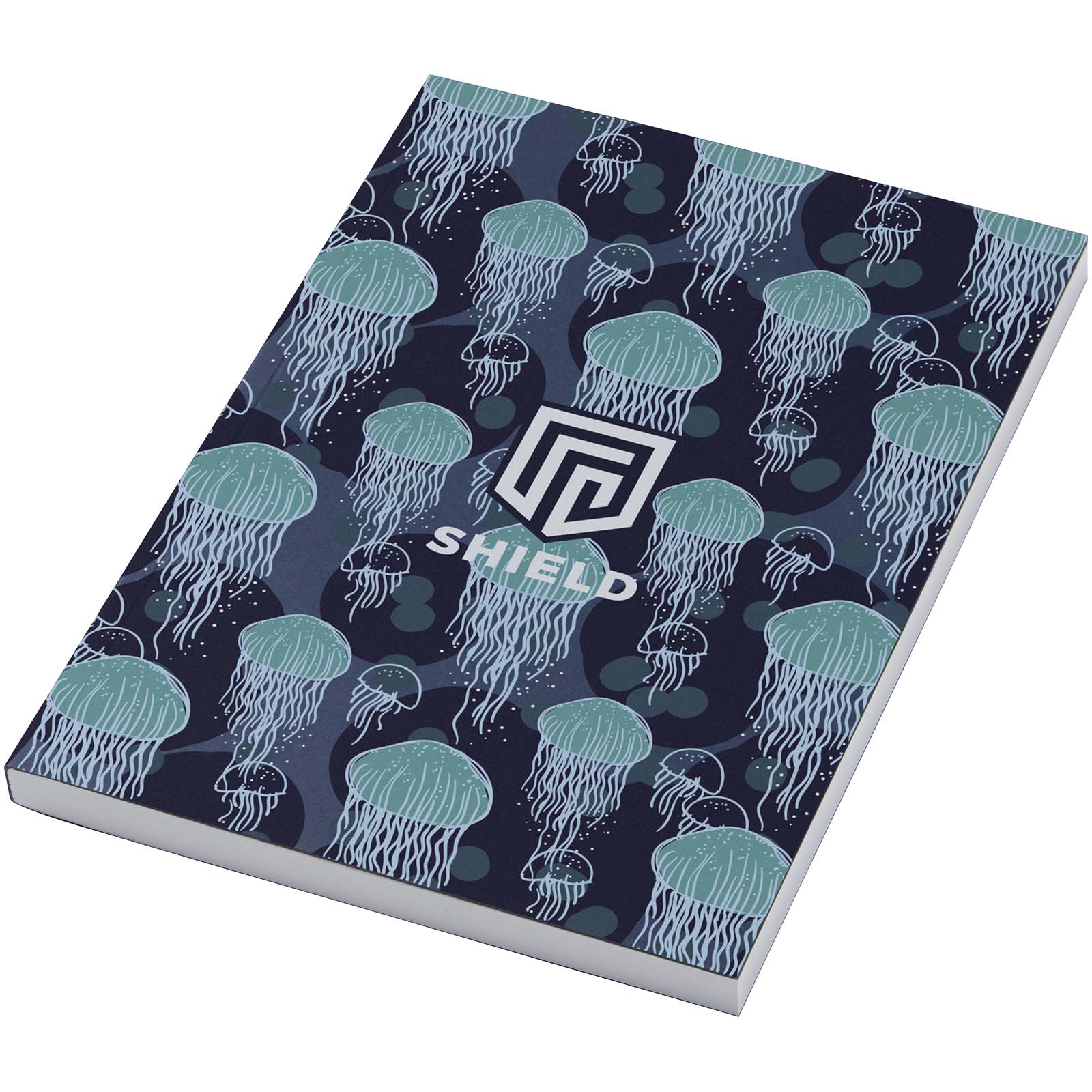 Notatnik Novella Austen A5 w miękkiej okładce — 100 kartek P101349C ciemnoniebieski Notatnik Novella Austen A5 w miękkiej okładce — 100 kartek P101349C ciemnoniebieski