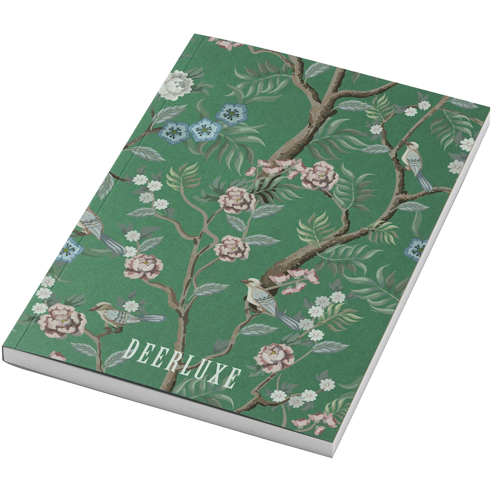 Notatnik Novella Austen A5 w miękkiej okładce — 100 kartek P101349C zielony mirt Notatnik Novella Austen A5 w miękkiej okładce — 100 kartek P101349C zielony mirt