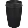 Cirrus POP kubek o pojemności 350 ml z pokrywką 360° P157669C czarny