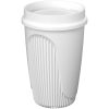 Alto POP kubek o pojemności 350 ml z pokrywką 360° P157677C biały