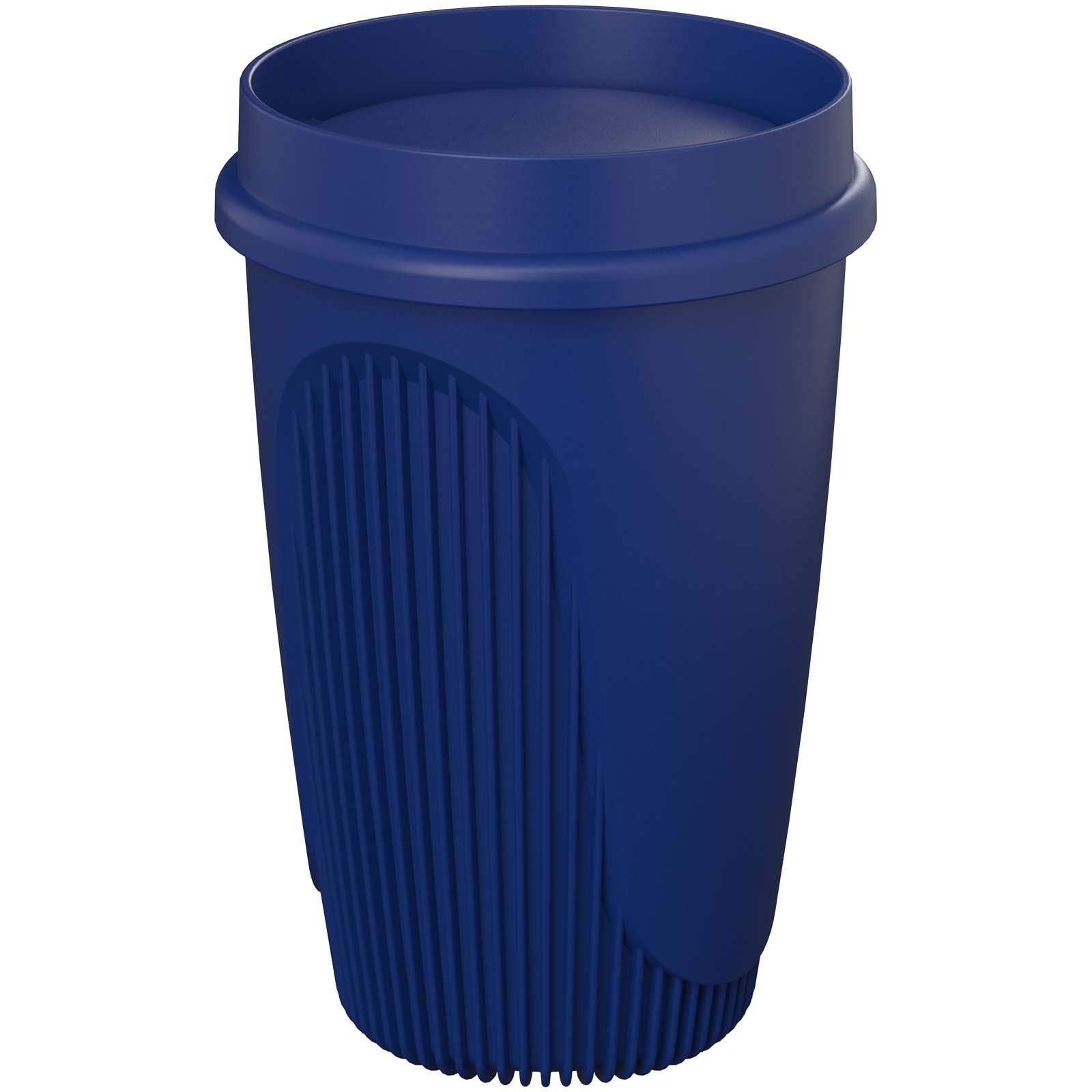 Alto POP kubek o pojemności 350 ml z pokrywką 360° P157677C niebieski