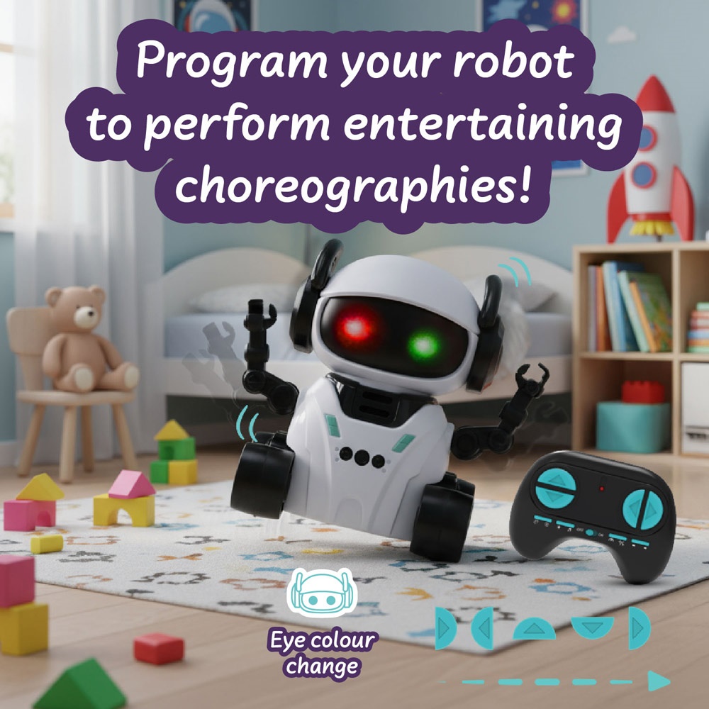 ROMI INTELLIGENT ROBOT. Zabawka edukacyjna dla dzieci P157932S