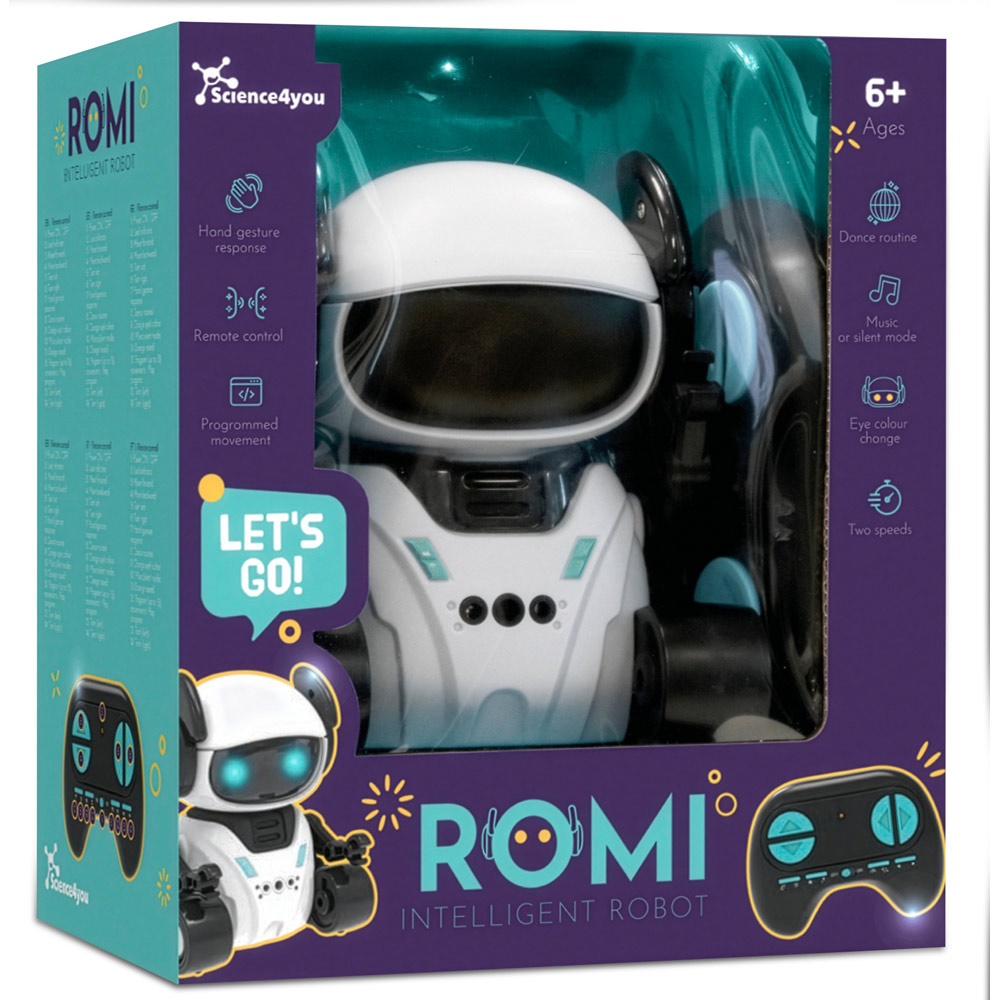 ROMI INTELLIGENT ROBOT. Zabawka edukacyjna dla dzieci P157932S