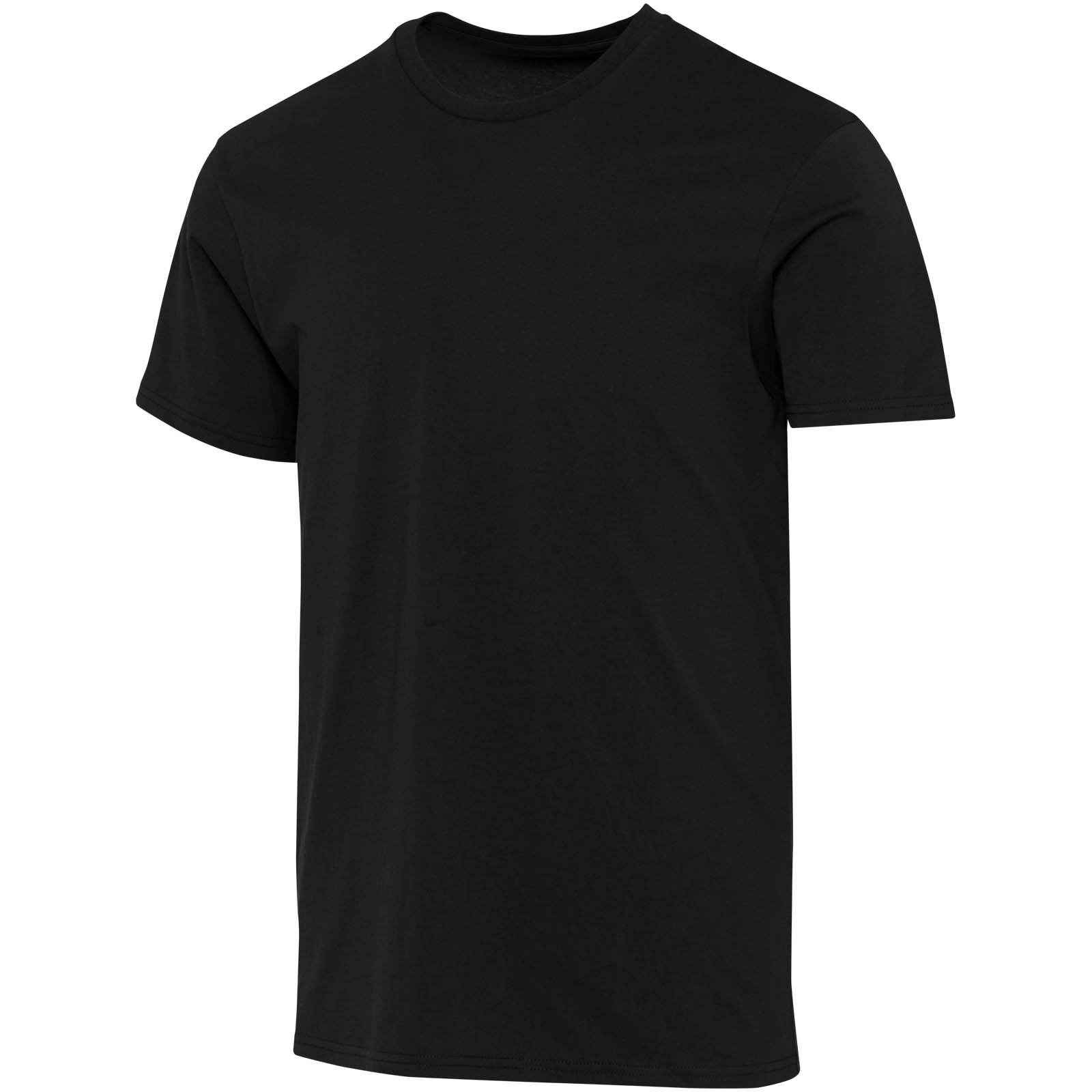 Azurite organiczna koszulka unisex o gramaturze 160 g/m² z krótkim rękawem i certyfikatem OCS P156681C czarny