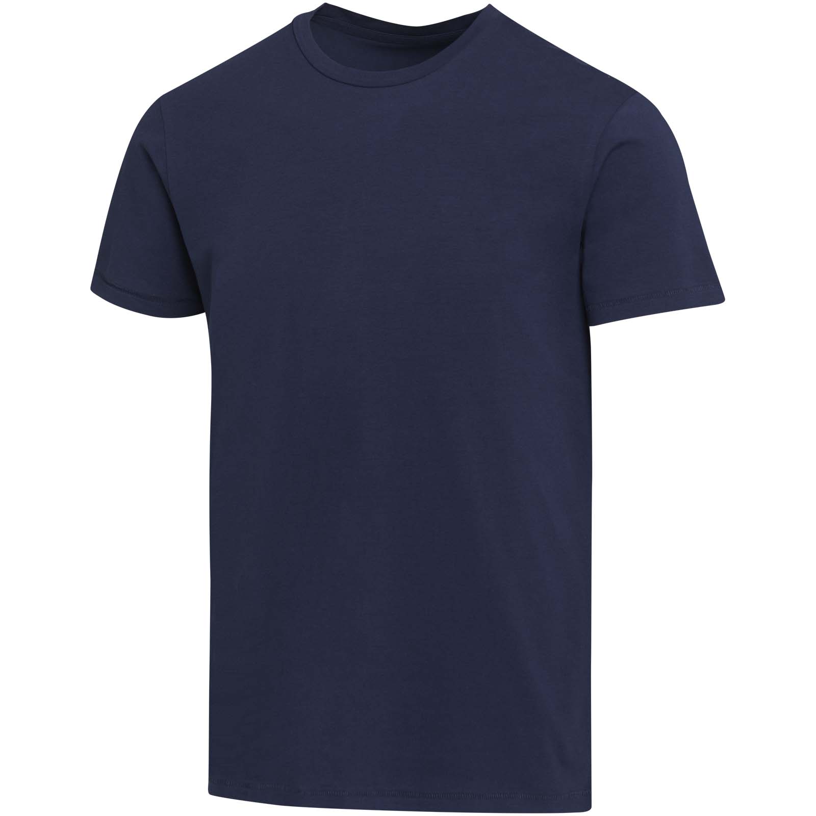 Balfour organiczna koszulka unisex o gramaturze 200 g/m² z krótkim rękawem i certyfikatem OCS P156711C granatowy
