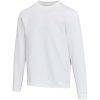 Jasper organiczna bluza unisex z recyklingu o gramaturze 280 g/m² z okrągłym dekoltem i certyfikatem OCS P156801C biały