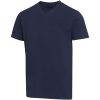 Balfour organiczna koszulka unisex z krótkim rękawem i dekoltem w serek, wykonana z materiału o gramaturze 200 g/m², z certyf P156831C granatowy
