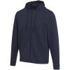 Jasper bluza unisex z kapturem z materiału organicznego pochodzącego z recyklingu z certyfikatem OCS, o gramaturze 280 g/m² P156861C granatowy
