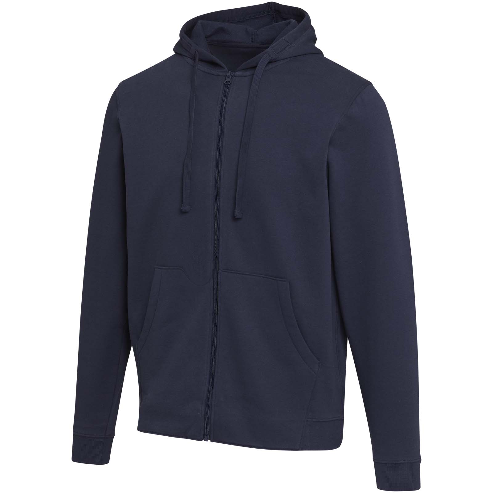 Jasper bluza unisex z kapturem z materiału organicznego pochodzącego z recyklingu z certyfikatem OCS, o gramaturze 280 g/m² P156861C granatowy