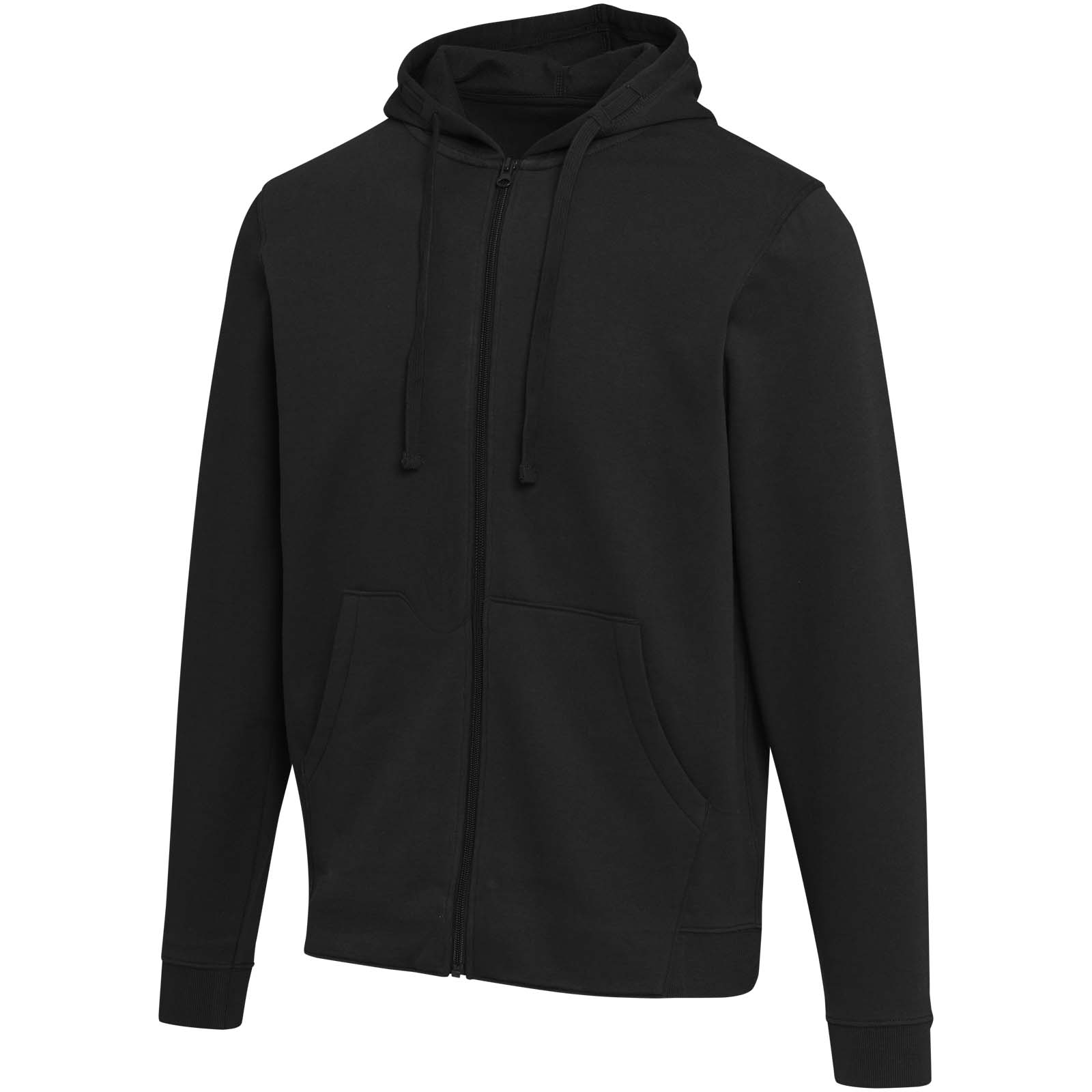 Jasper bluza unisex z kapturem z materiału organicznego pochodzącego z recyklingu z certyfikatem OCS, o gramaturze 280 g/m² P156861C czarny