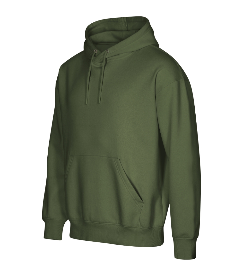 Bluza unisex Cloud (GOTS) P146777F khaki