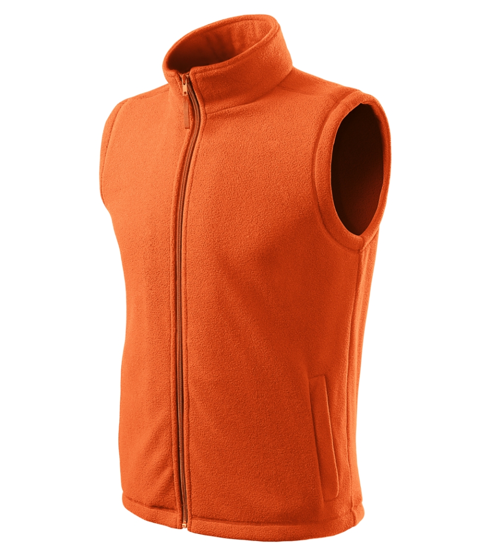 Kamizelka polarowa unisex Next P023788F pomarańczowy Kamizelka polarowa unisex Next P023788F pomarańczowy