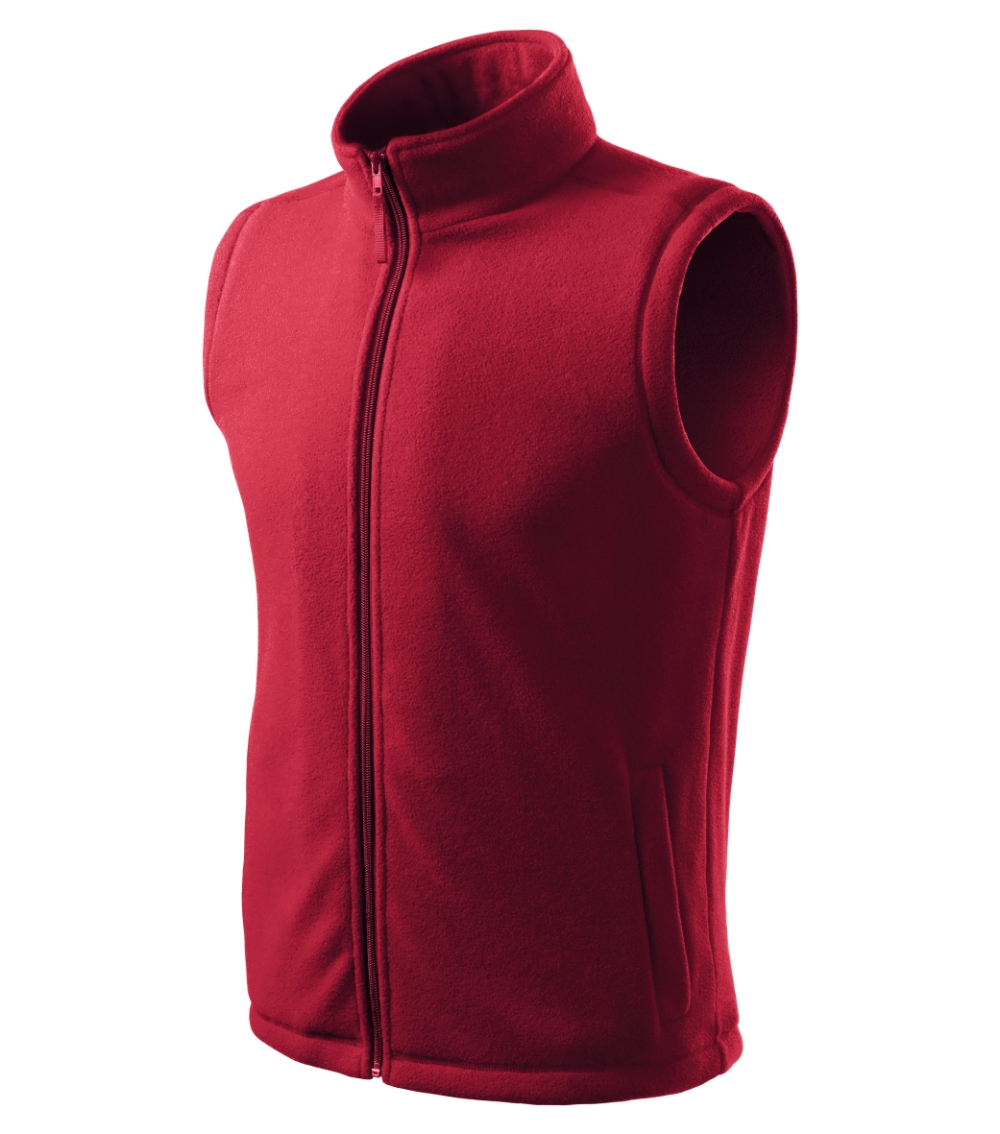 Kamizelka polarowa unisex Next P023788F marlboro czerwony Kamizelka polarowa unisex Next P023788F marlboro czerwony