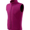 Kamizelka polarowa unisex Next P023788F fuchsia red Kamizelka polarowa unisex Next P023788F fuchsia red