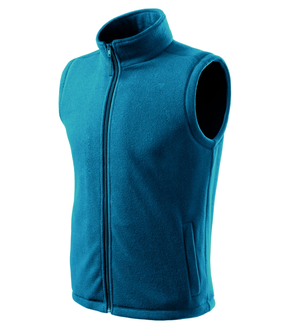 Kamizelka polarowa unisex Next P023788F petrol blue Kamizelka polarowa unisex Next P023788F petrol blue