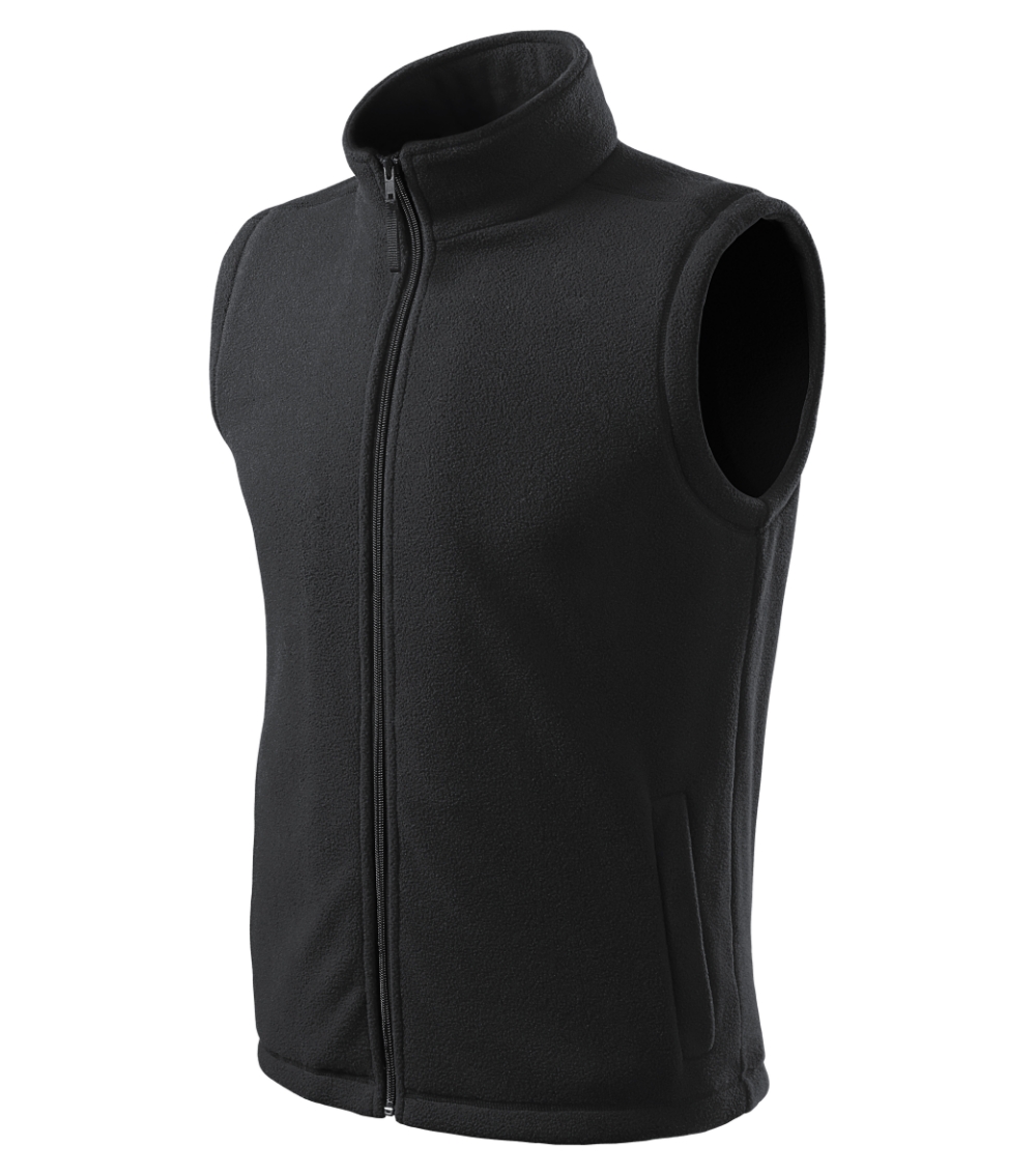 Kamizelka polarowa unisex Next P023788F ebony gray Kamizelka polarowa unisex Next P023788F ebony gray