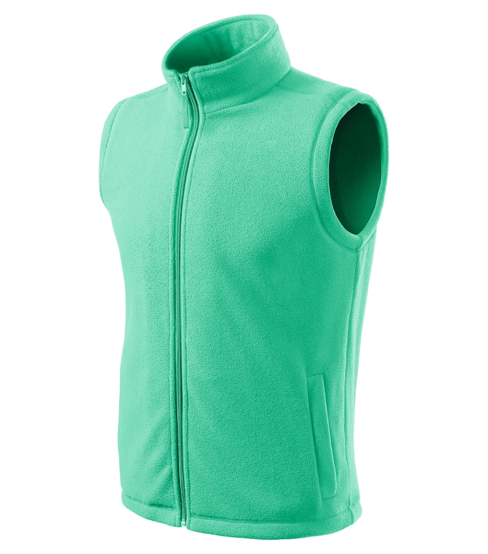 Kamizelka polarowa unisex Next P023788F miętowy Kamizelka polarowa unisex Next P023788F miętowy