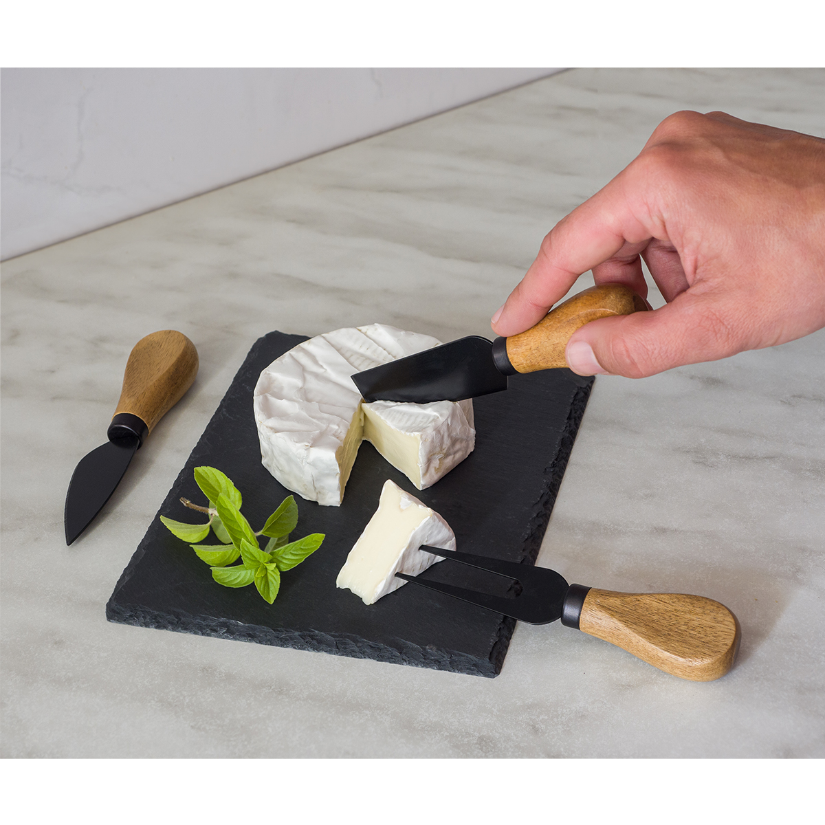 Zestaw do serwowania serów Queso P135203R 5 Zestaw do serwowania serów Queso P135203R