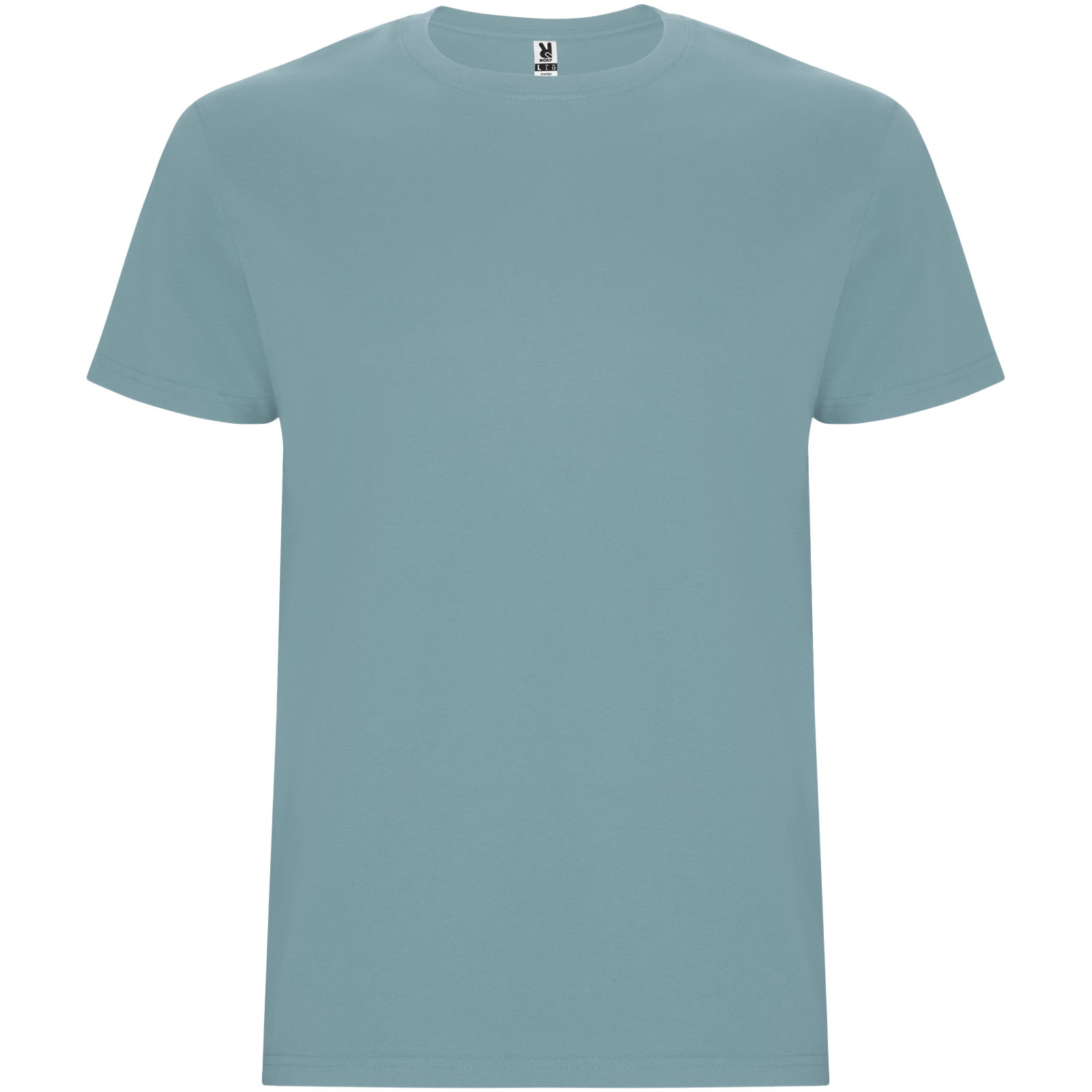 Stafford koszulka męska z krótkim rękawem P080744C dusty blue