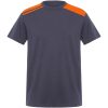 Expedition 160 g/m2 koszulka męska z krótkim rękawem P157251C ołowiowy / pomarańczowy