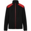 Terrano kurtka unisex z mikropolaru P157359C czarny / czerwony