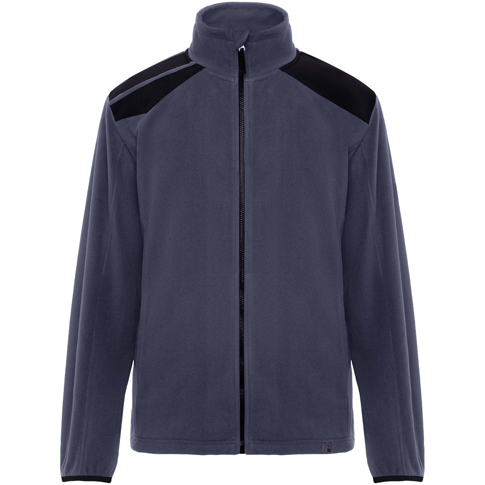 Terrano kurtka unisex z mikropolaru P157359C ołowiowy / czarny