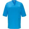 Panacea 160 g/m2 bluzka do pracy unisex z krótkim rękawem P157463C błękit dunajski
