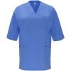 Panacea 160 g/m2 bluzka do pracy unisex z krótkim rękawem P157463C laboratoryjny niebieski