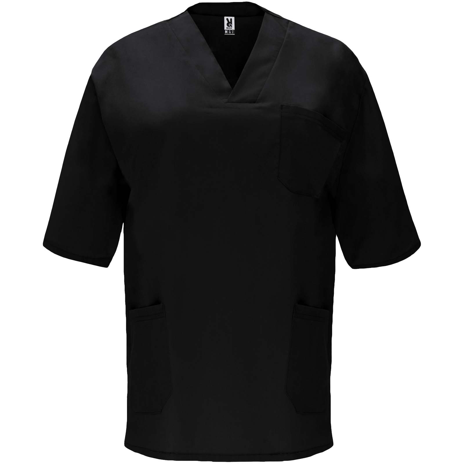 Panacea 160 g/m2 bluzka do pracy unisex z krótkim rękawem P157463C czarny