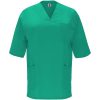Panacea 160 g/m2 bluzka do pracy unisex z krótkim rękawem P157463C zieleń laboratoryjna