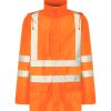 kurtka parka hv10u00 P154998H orange fluor kurtka parka hv10u00 P154998H orange fluor