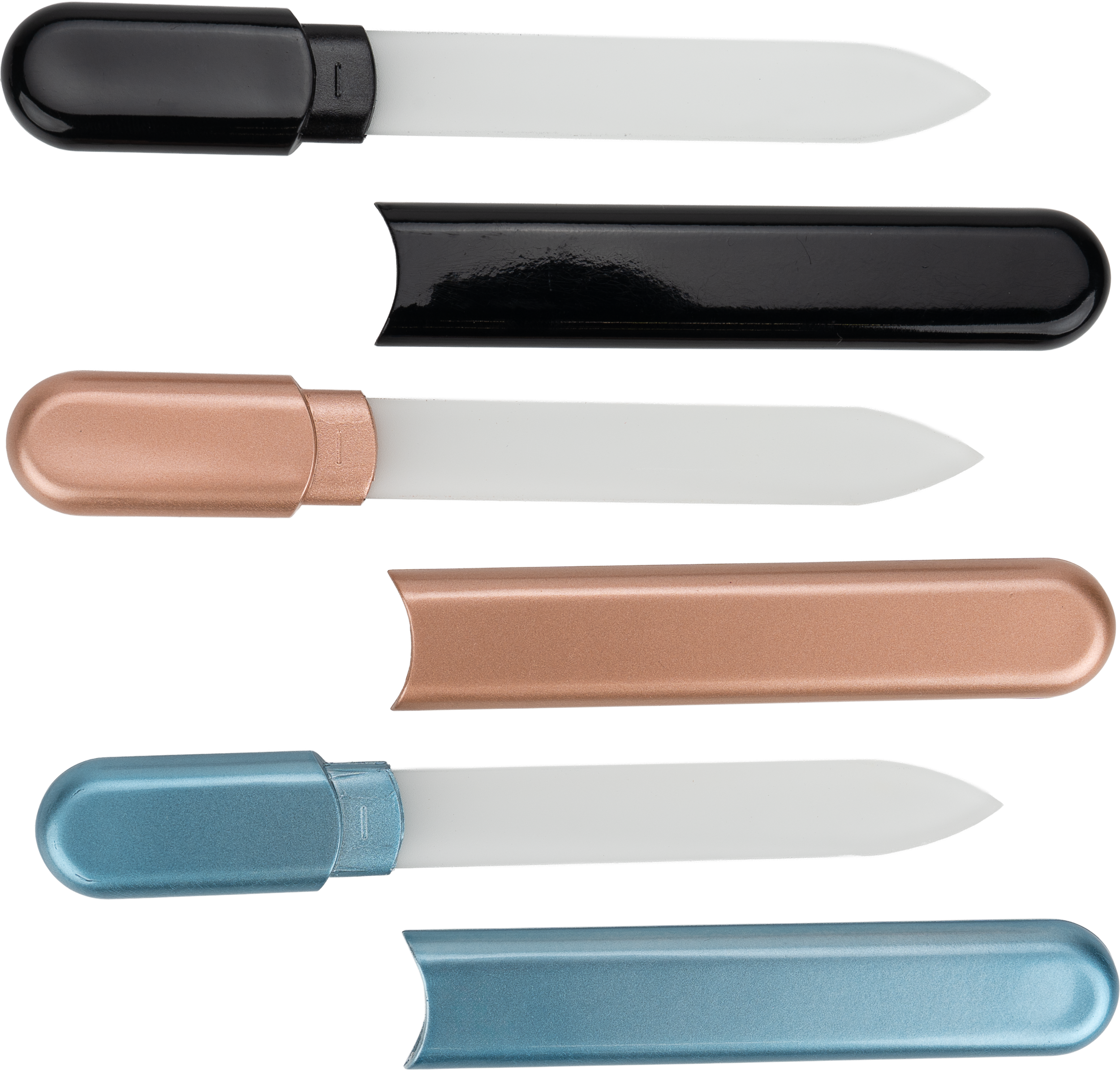 Pilniczki szklane w etui P156020K MC-IMP36 Pilniczki szklane w etui P156020K MC-IMP36