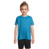 SPRINT KIDS SPORTS T-SHIRT P156158O aqua
