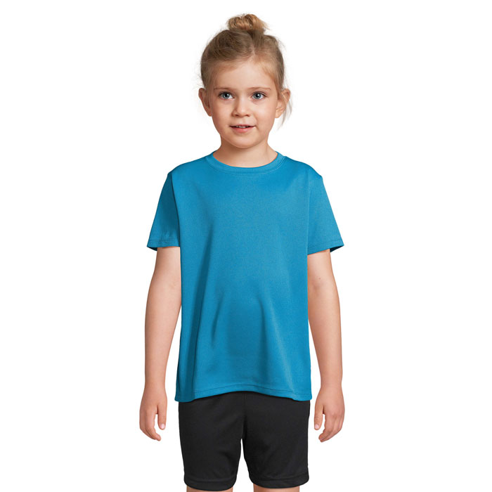 SPRINT KIDS SPORTS T-SHIRT P156158O MI-S04773-W