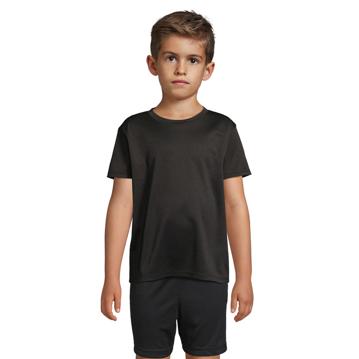 SPRINT KIDS SPORTS T-SHIRT P156158O czarny