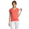 MOON Damski T-SHIRT 150g P128583O koral