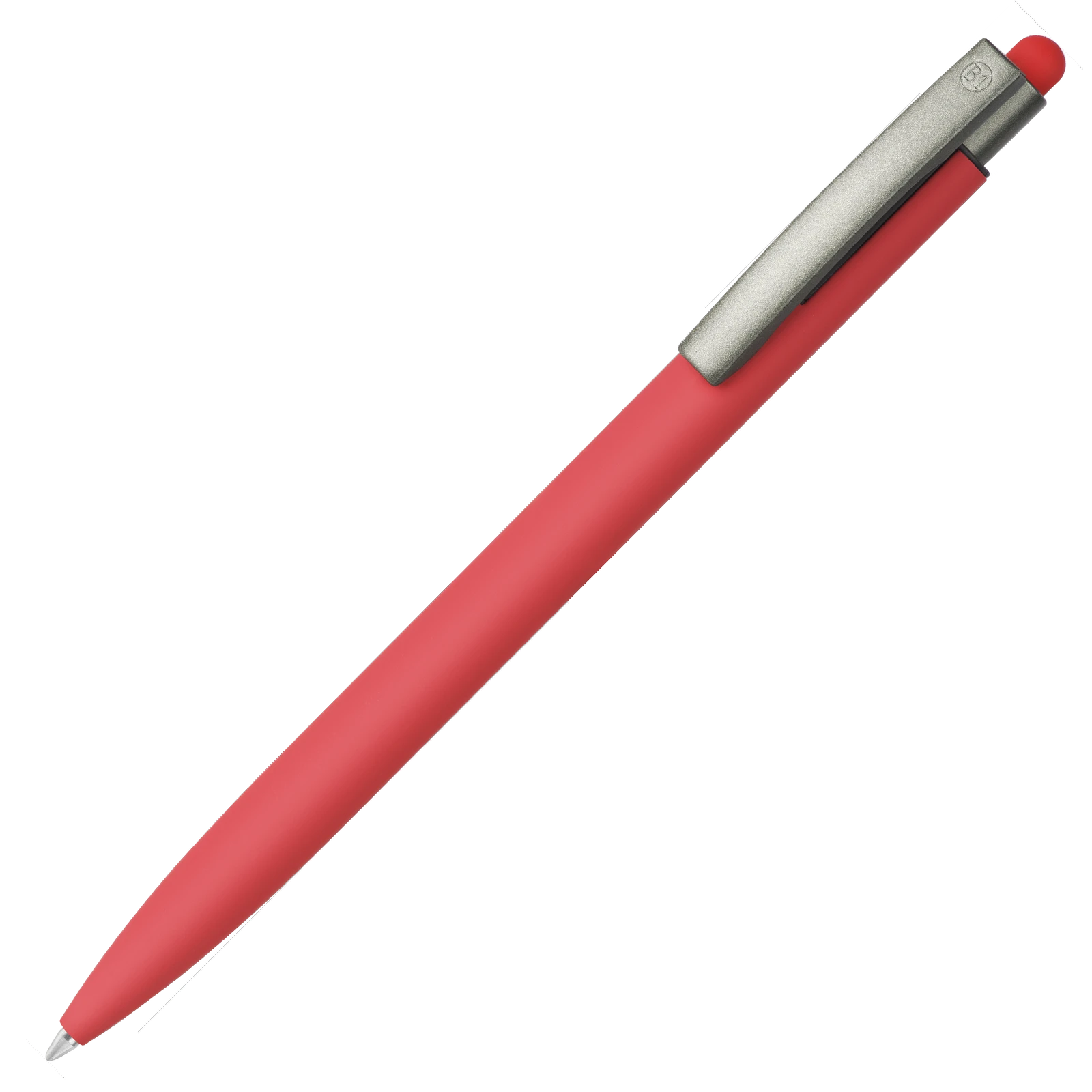 Długopis ELLE Metal Touch Graphite P158917B czerwony