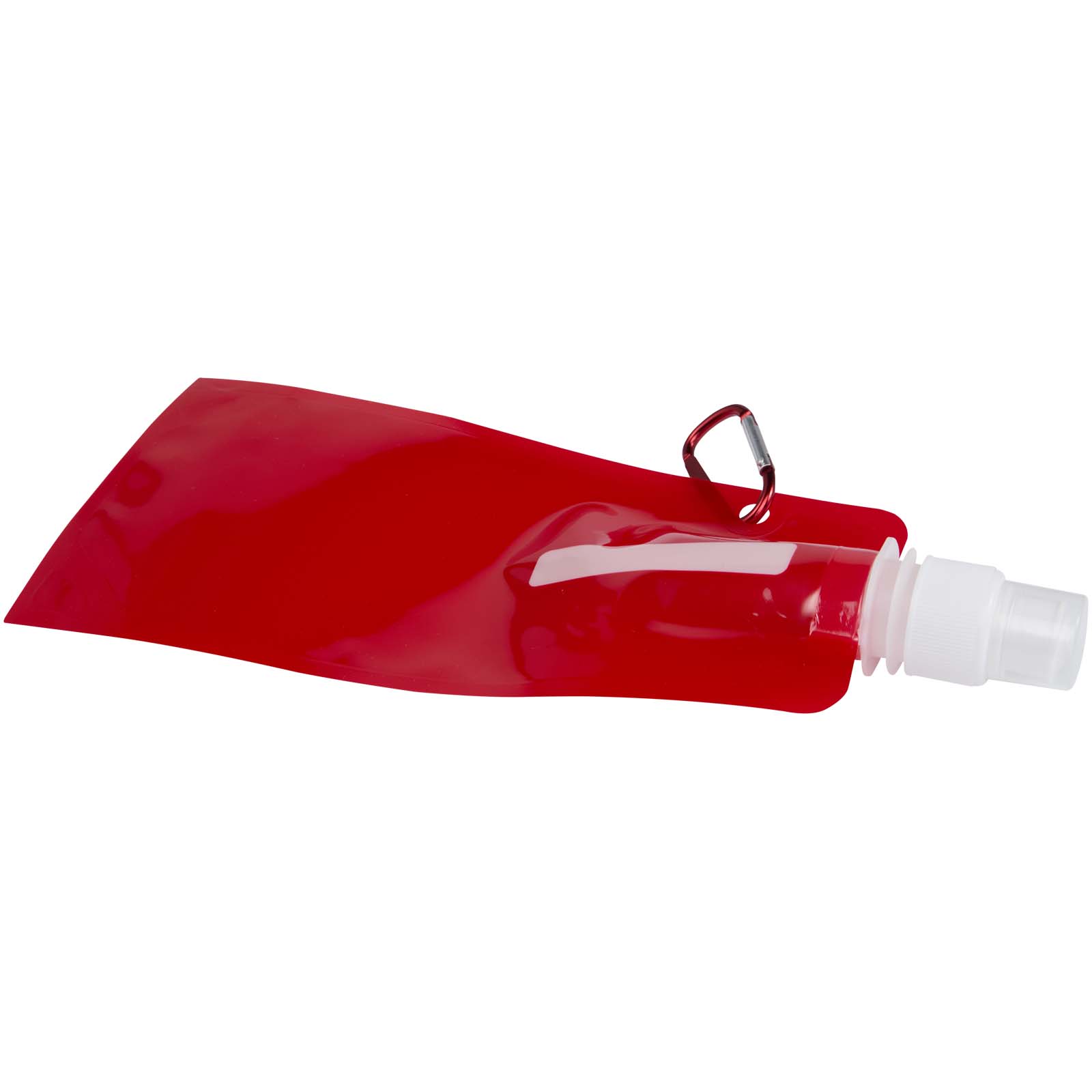 Sipzy składana butelka na wodę o pojemności 480 ml P156896C czerwony