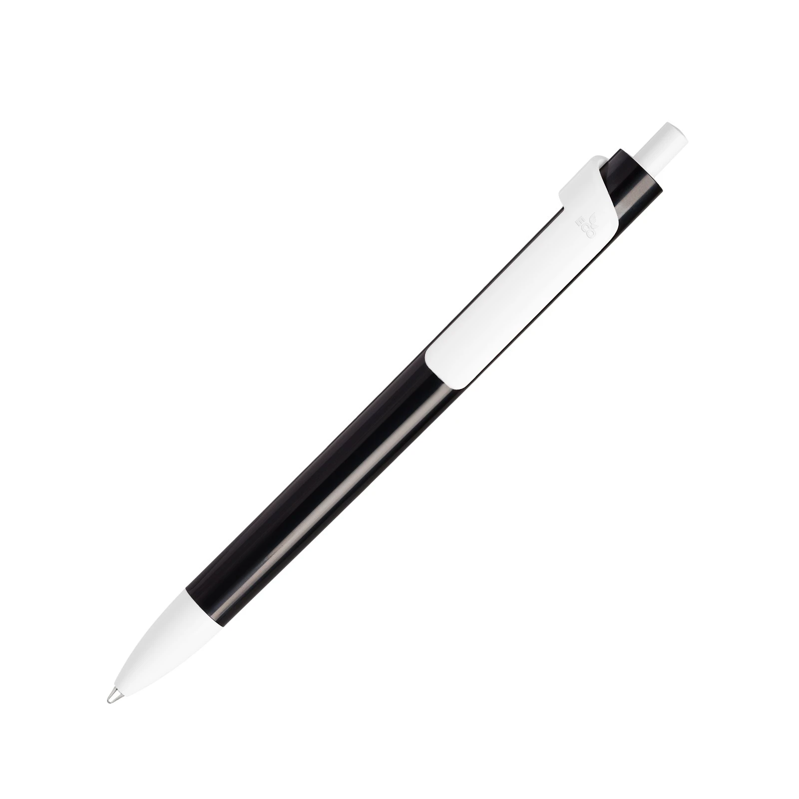 Długopis FORTE Recycled P158897B czarny / biały