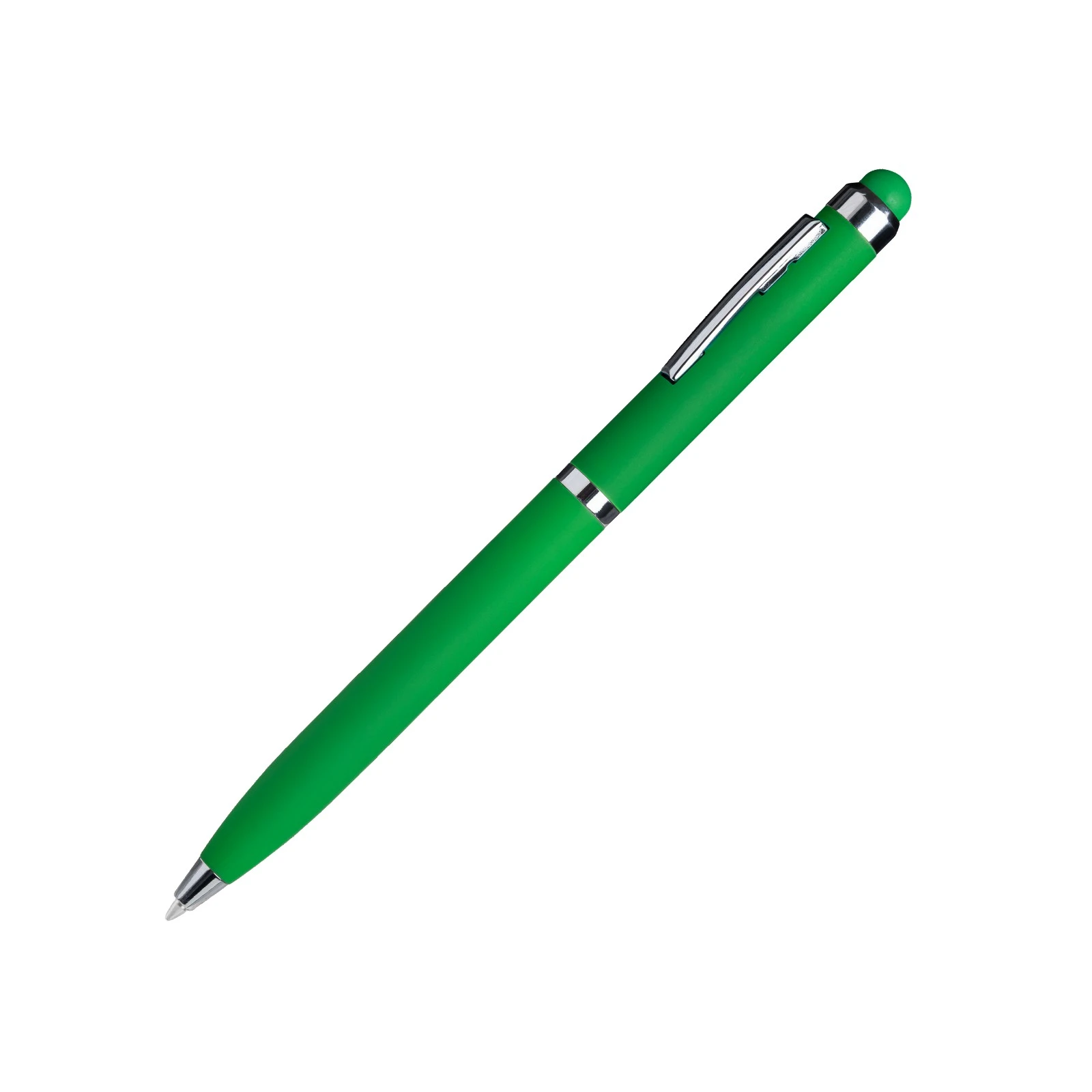 Długopis Clicker Touch Soft P158888B zielony