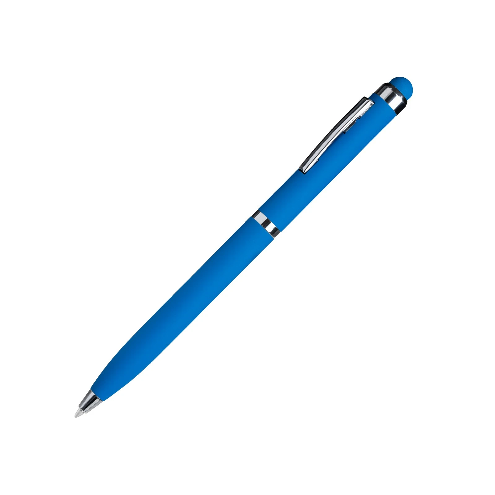 Długopis Clicker Touch Soft P158888B niebieski