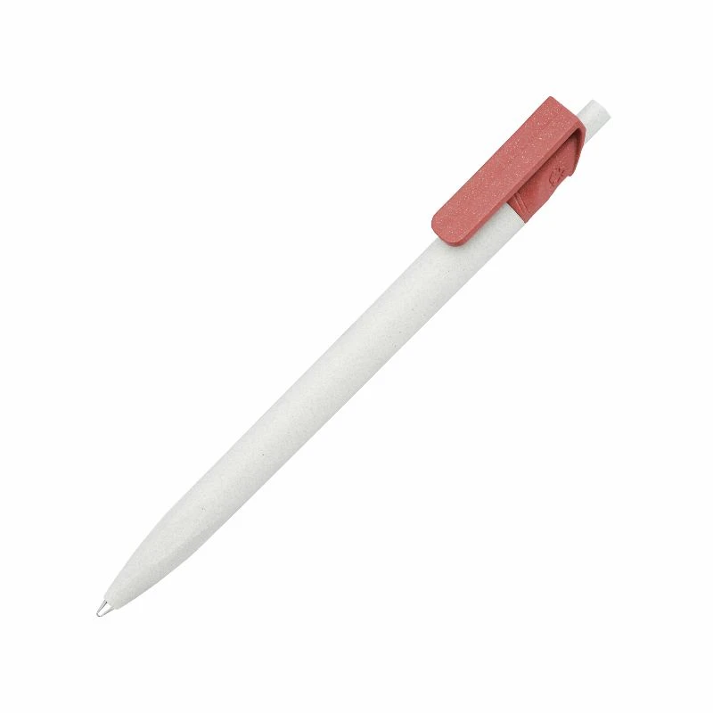 Długopis Re-Pen Push NEW P158963B biały / czerwony