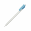Długopis Re-Pen Push NEW P158963B biały / jasnoniebieski