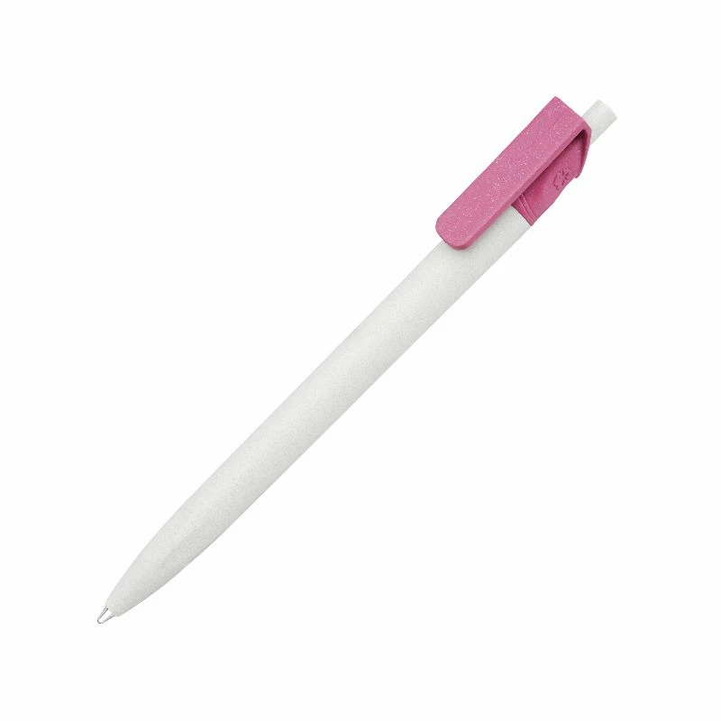 Długopis Re-Pen Push NEW P158963B biały / różowy