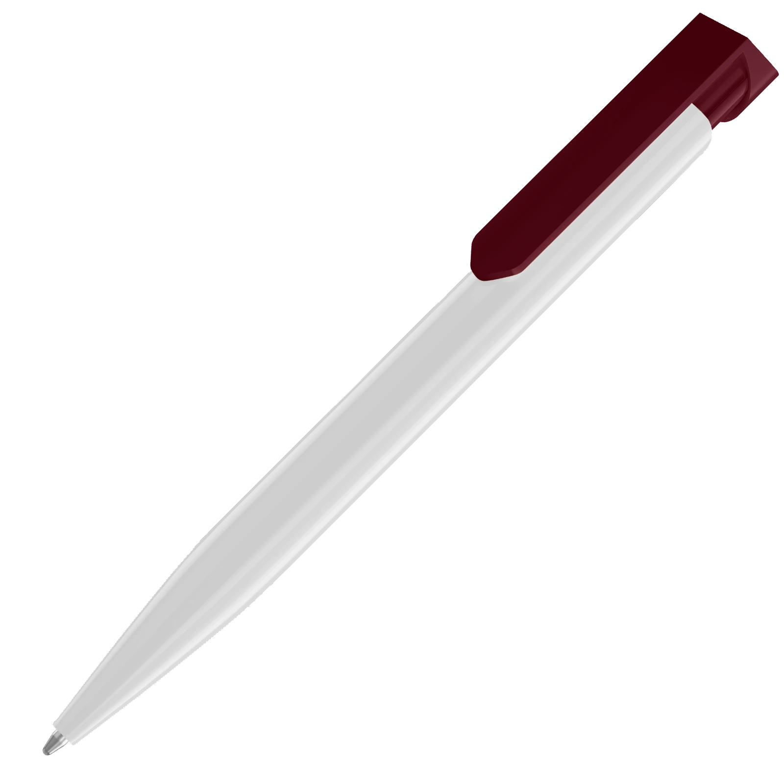 Długopis Target White P158658B bordo deluxe / biały