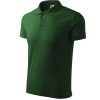 Koszulka polo męska Pique Polo P021089F zieleń butelkowa