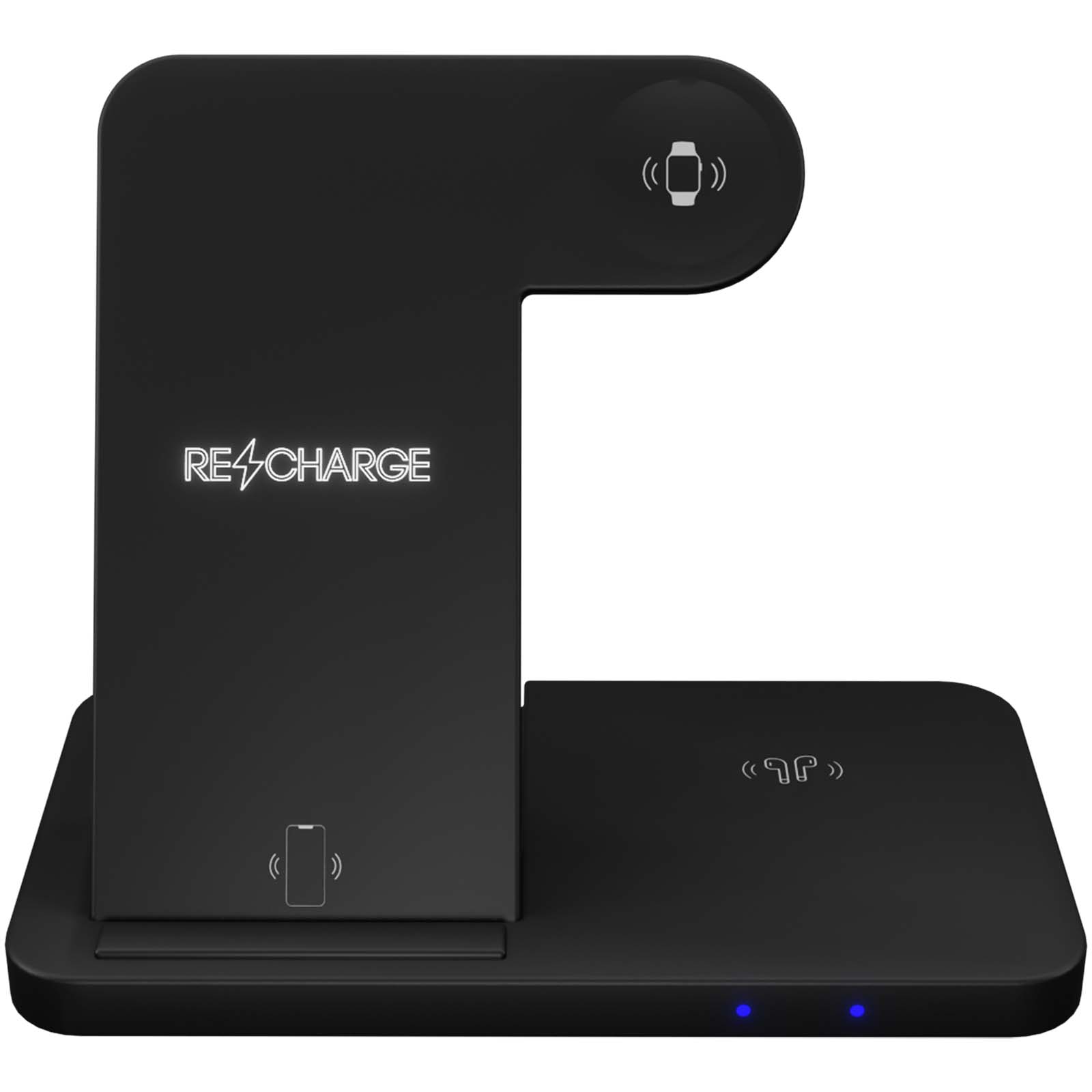 SCX.design W28 bezprzewodowa baza ładująca 3 w 1 ze stojakiem na telefon P158104C